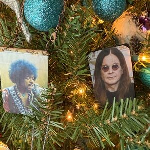Rock Legend Holiday Ornament Set